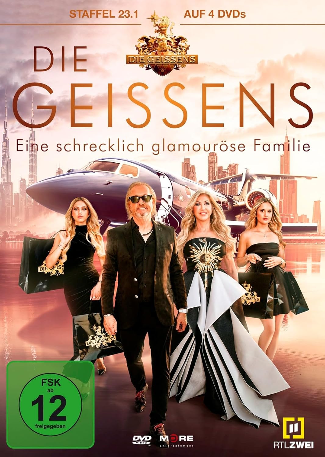 Die Geissens - Staffel 23.1  [4 DVDs]  (DVD)
