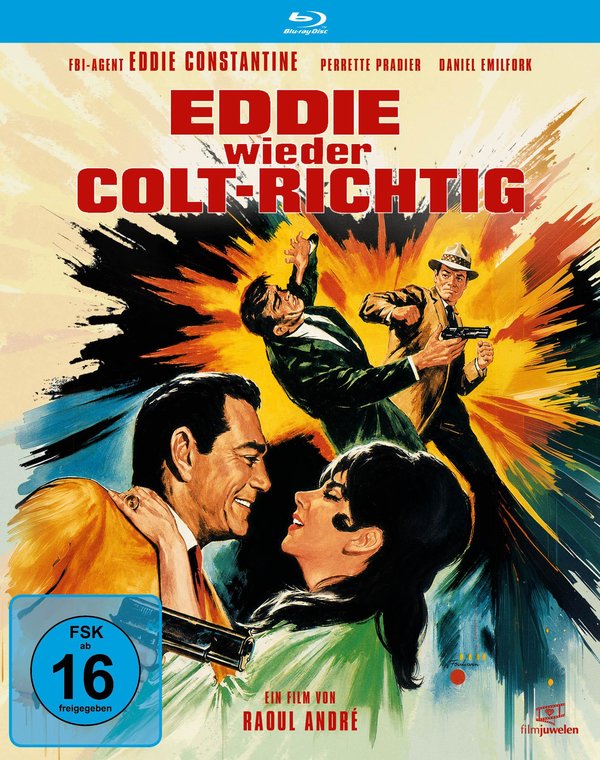 Eddie wieder colt-richtig (Des frissons partout) (Eddie Constantine / Jacques Roitfeld Produktion)  (Blu-ray Disc)