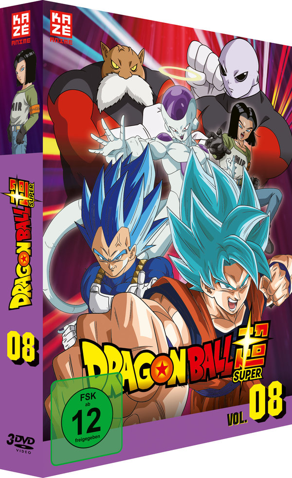 Dragon Ball Super - DVD Box Vol.8 - Episoden 113-131  [3 DVDs]  (DVD)