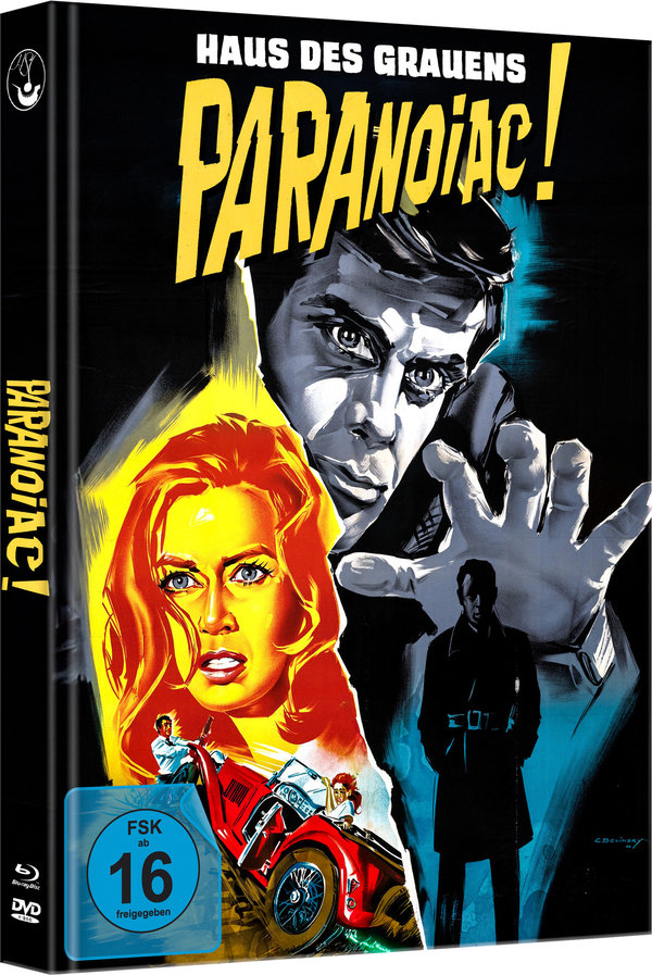 Paranoiac - Haus des Grauens - Uncut Mediabook Edition  (DVD+blu-ray) (B)