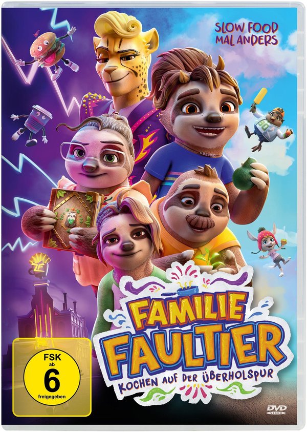 Familie Faultier - Kochen auf der Überholspur  (DVD)