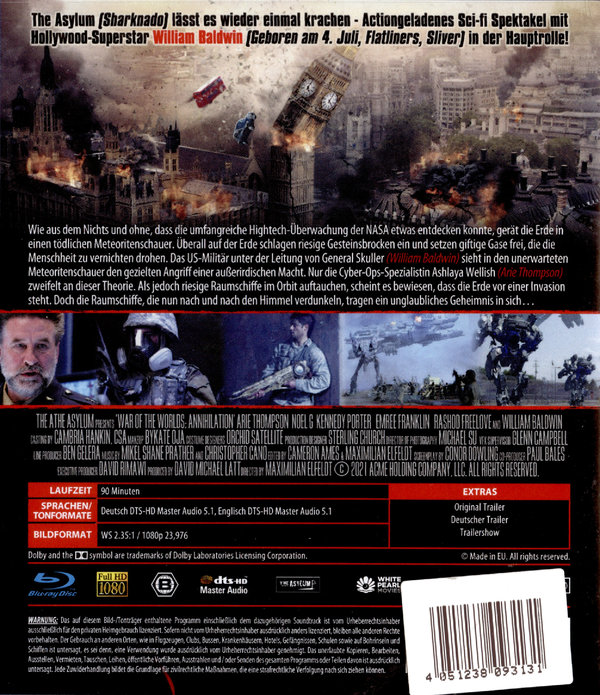 War Of The Worlds - Die Vernichtung  (Blu-ray Disc)