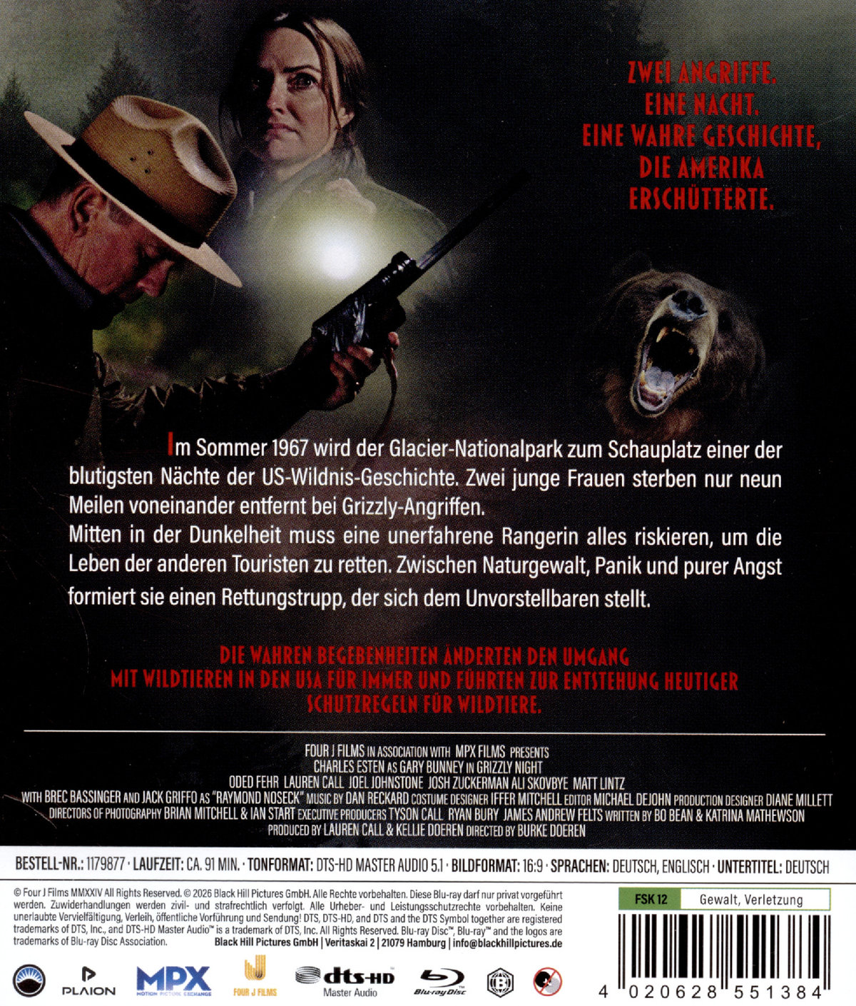 No Escape - Grizzly Night  (Blu-ray Disc)