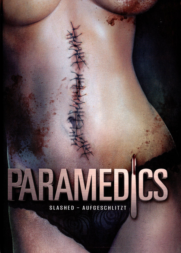 Paramedics - Slashed - Aufgeschlitzt - Uncut Mediabook Edition (DVD+blu-ray) (Cover Grün)