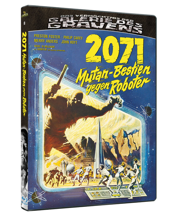 2071 Mutan-Bestien gegen Roboter - DAS VERMÄCHTNIS DER GALERIE DES GRAUENS  NR 8  (Blu-ray Disc)