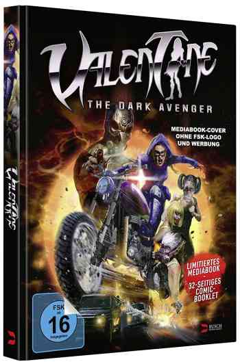 Valentine - The Dark Avenger - Uncut Mediabook Edition (DVD+blu-ray) (B)