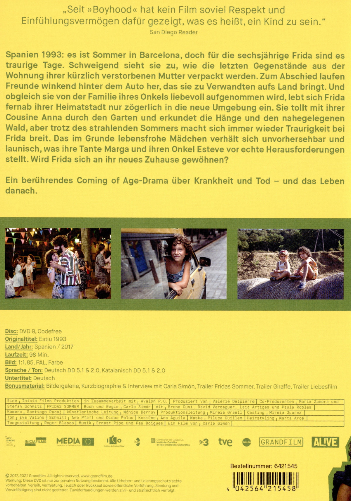 Fridas Sommer  (DVD)