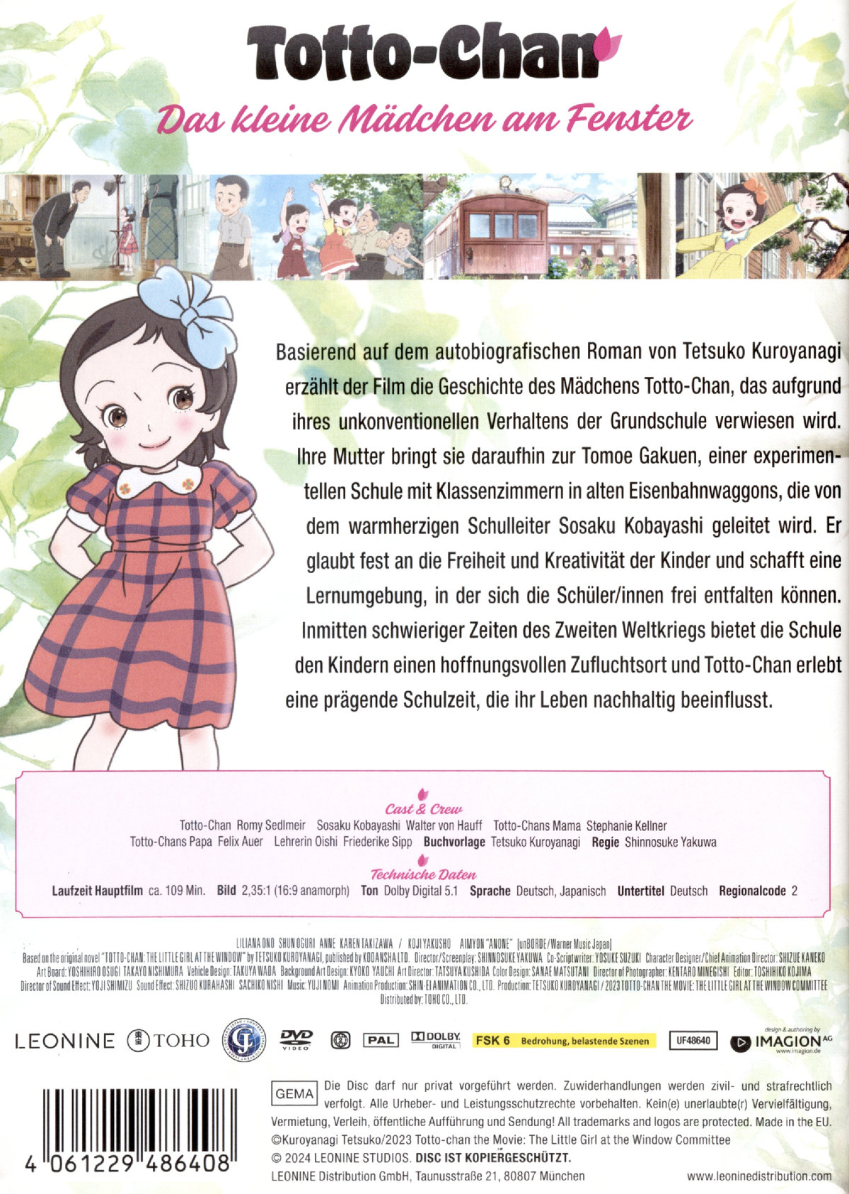 Totto-Chan - Das kleine Mädchen am Fenster  (DVD)