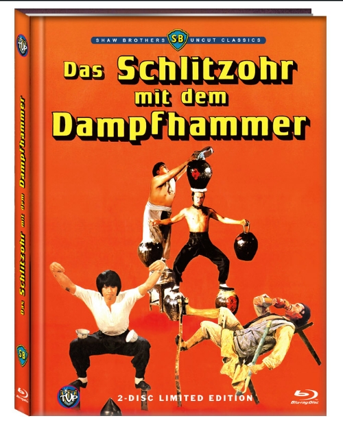 Das Schlitzohr mit dem Dampfhammer - Uncut Mediabook Edition  (DVD+blu-ray) (B)