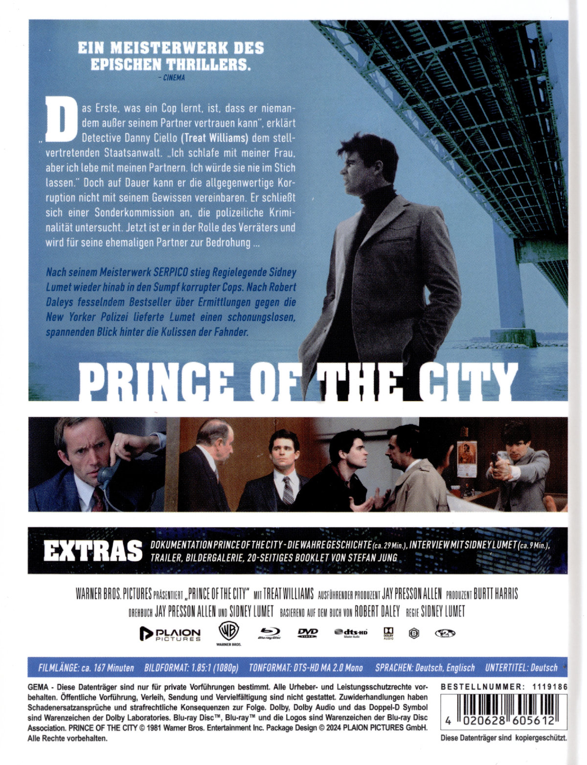 Prince of the City  - Uncut Mediabook Edition  (blu-ray)