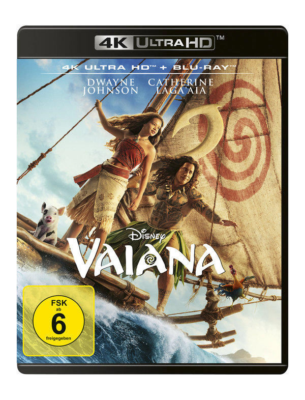 Vaiana  (4K Ultra HD) (+ Blu-ray)  (Blu-ray 4K Ultra HD)