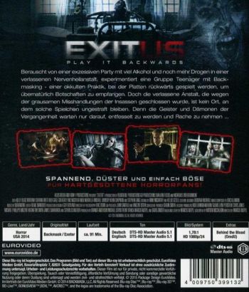 ExitUs - Play It Backwards - Limited Steelbook (blu-ray)