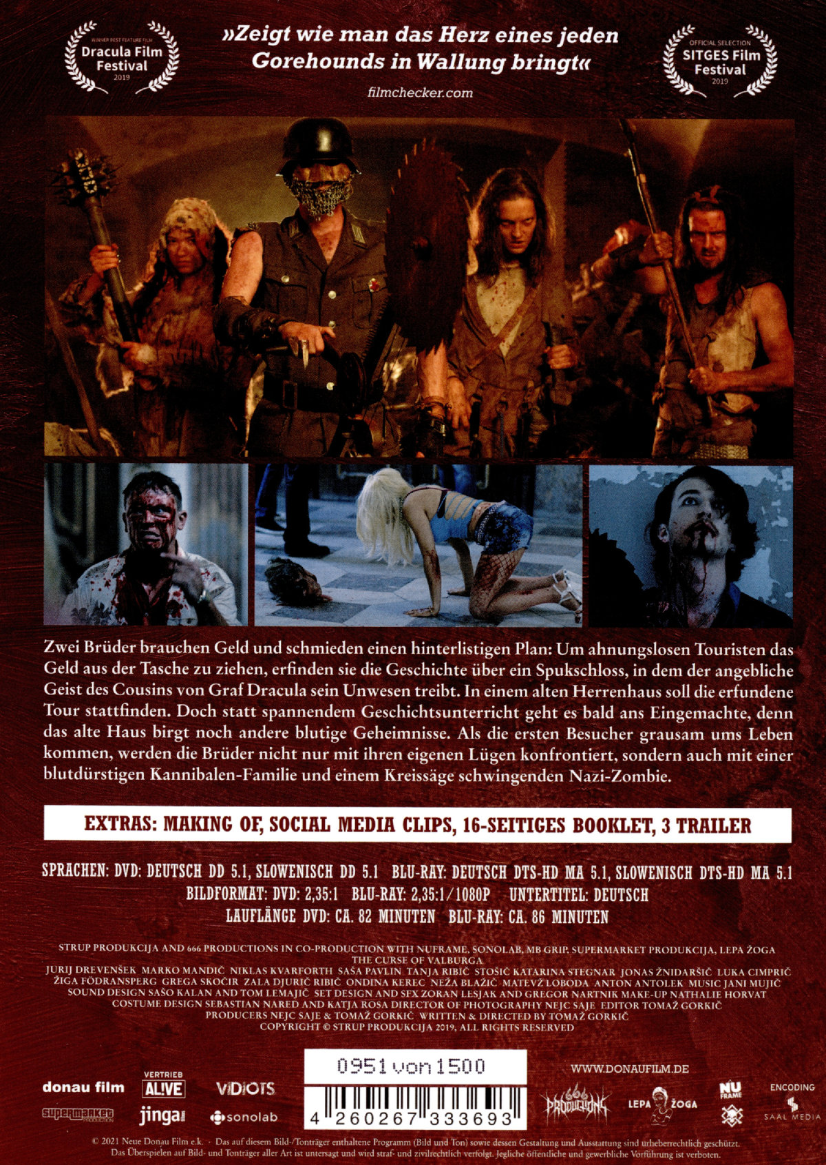 Curse of Dracula, The - Uncut Mediabook Edition (DVD+blu-ray)