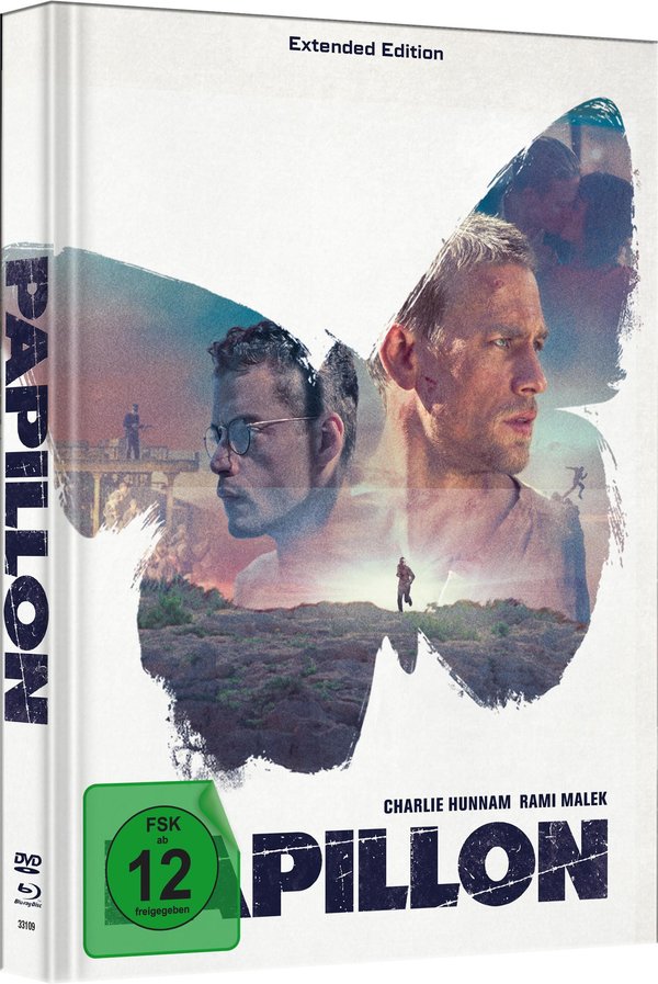 Papillon - Limited Mediabook Edition (DVD+blu-ray) (D)