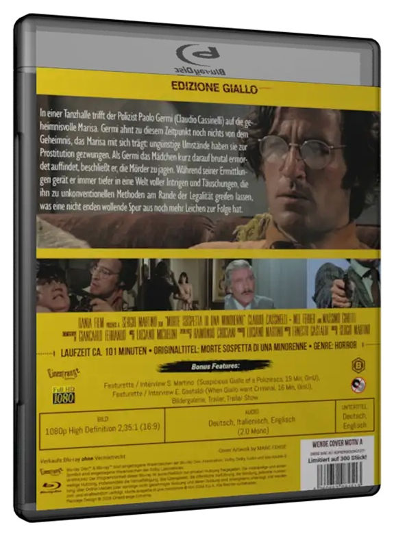 Suspected Death of a Minor - Uncut Edition  (blu-ray)