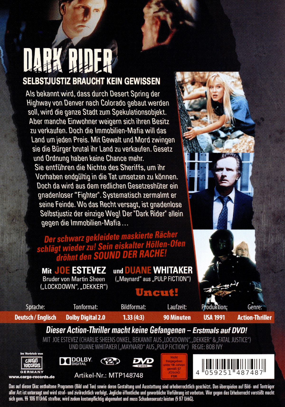 Dark Rider - Selbstjustiz braucht kein Gewissen