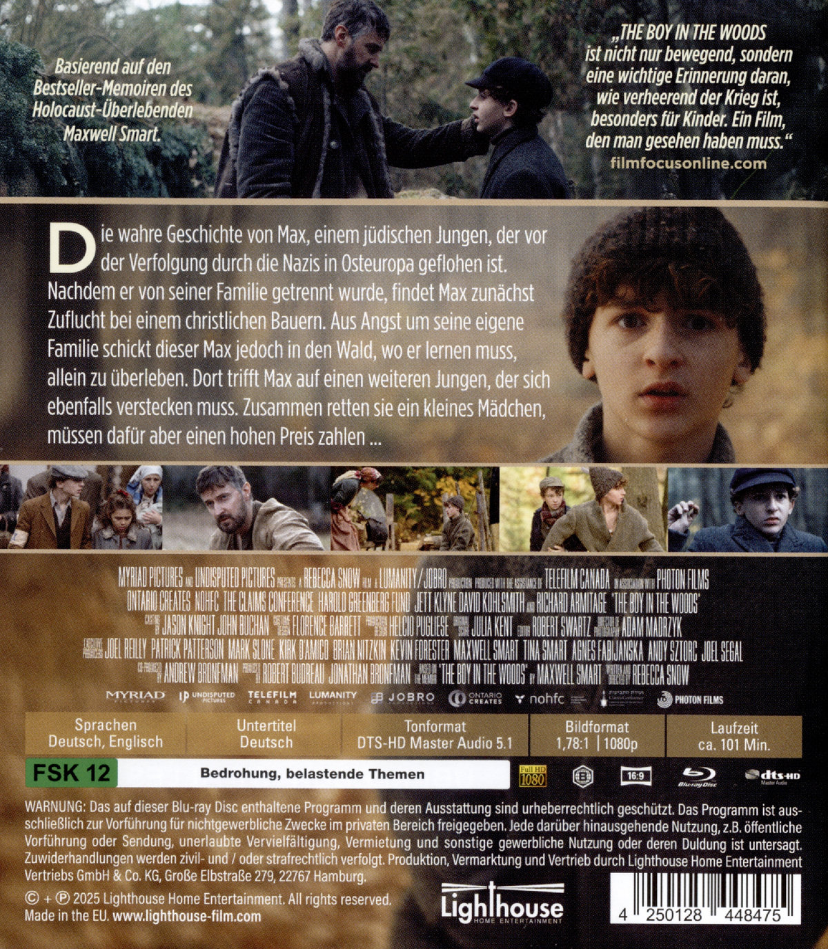 The Boy in the Woods - Überleben ist alles  (Blu-ray Disc)