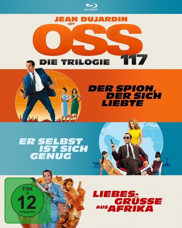 OSS 117 - Die Trilogie (blu-ray)