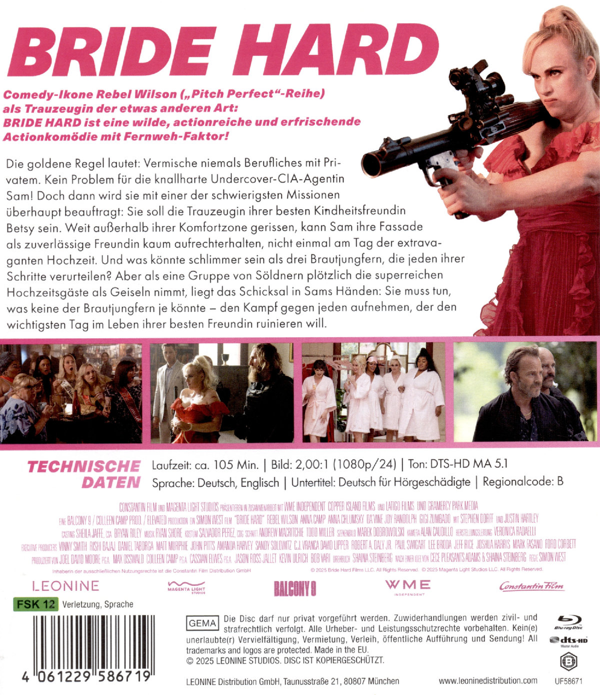 Bride Hard  (Blu-ray Disc)