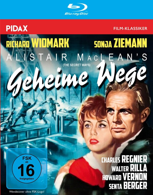 Alistair MacLean: Geheime Wege (The Secret Ways) / Packender Spionage-Thriller mit Starbesetzung (Pidax Film-Klassiker)  (Blu-ray Disc)