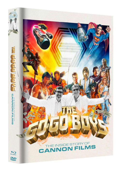 The Go-Go Boys: The Inside Story of Cannon Films - Uncut Mediabook Edition  (DVD+blu-ray) (A)