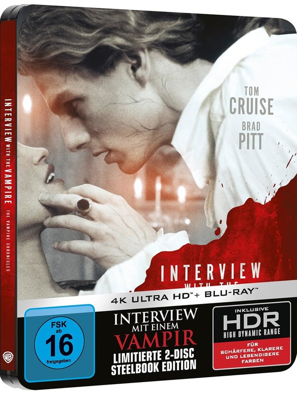 Interview mit einem Vampir - Limited Steelbook  (4K Ultra HD+Blu-ray)