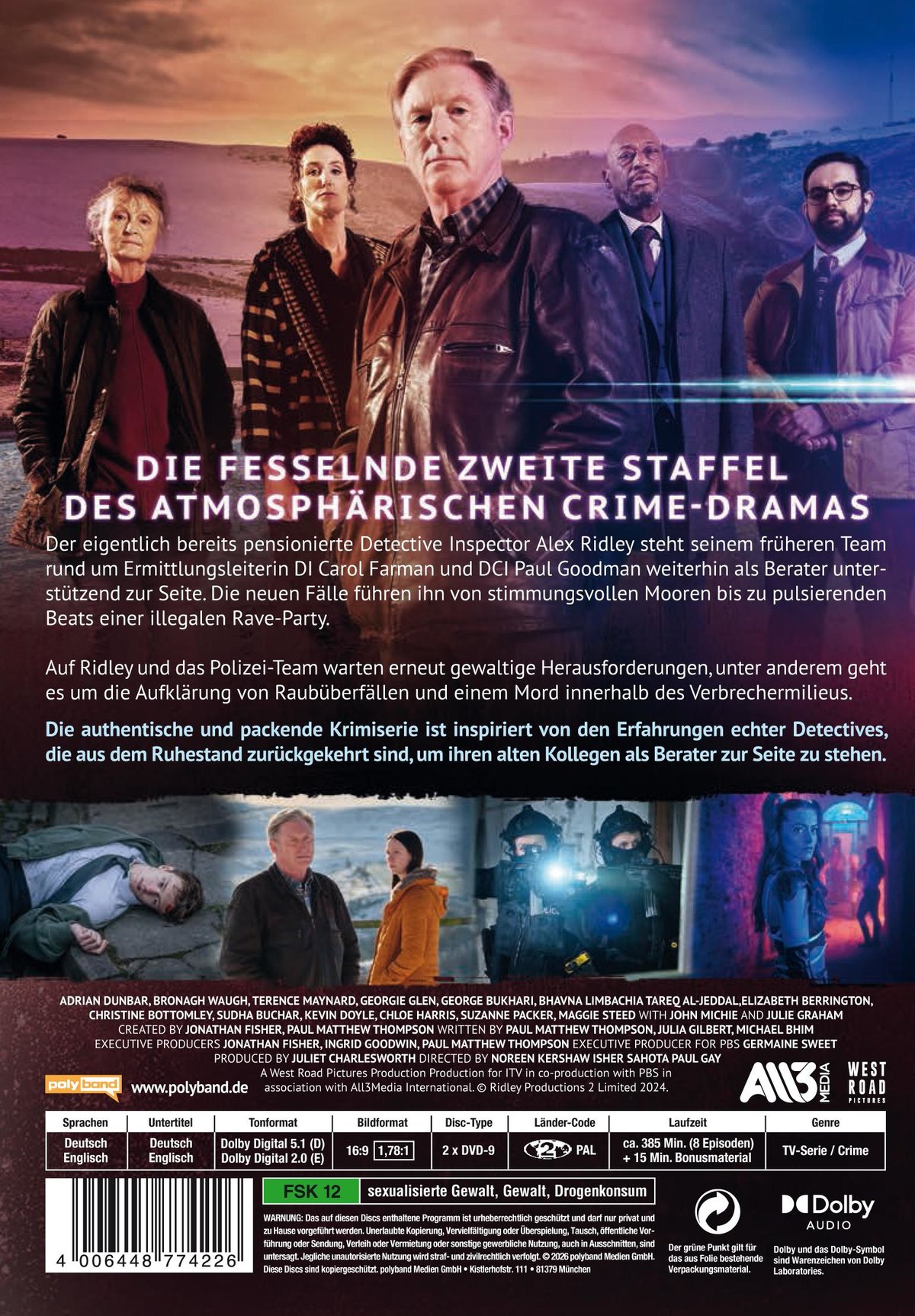 Ridley - Staffel 2  [2 DVDs]  (DVD)