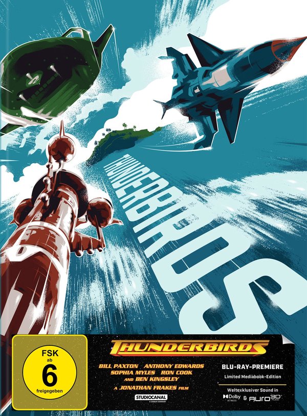 Thunderbirds - Uncut Mediabook Edition  (blu-ray) (B)