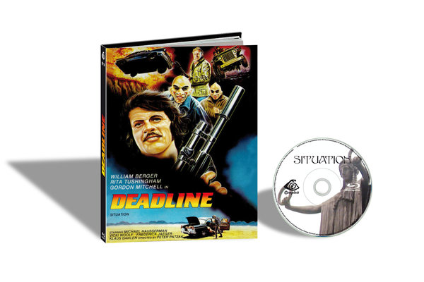 Deadline - Luger Calibro 9: Massacro per una Rapina - Uncut Mediabook Edition (blu-ray) (B)