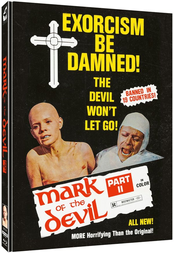 Hexen geschändet und zu Tode gequält - Uncut Mediabook Edition (4K Ultra HD+blu-ray) (D)