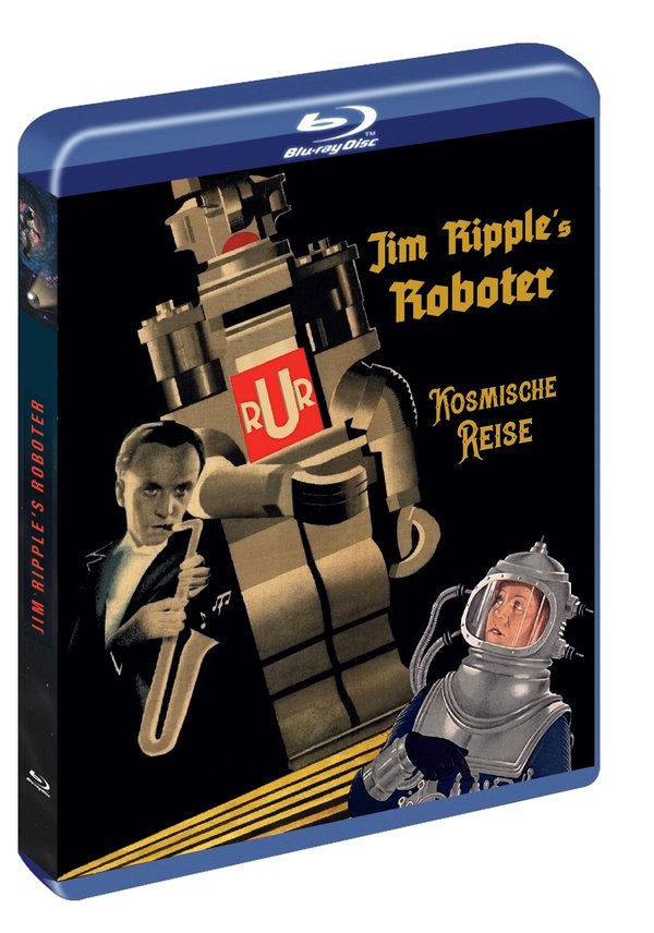 Jim Ripple's Roboter (Untergang der Sensation - Loss of Sensation) von 1935- Plus zwei Bonus-Filmen (Kosmische Reise und Die Reise zum Mond)  (blu-ray)