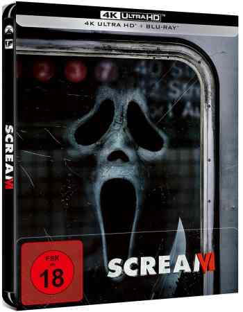 Scream 6 - Uncut Steelbook Edition (4K Ultra HD+blu-ray)