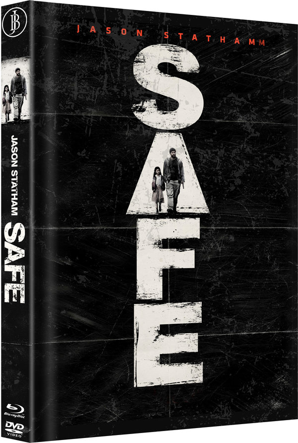 Safe - Todsicher - Uncut Mediabook Edition  (DVD+blu-ray) (B)