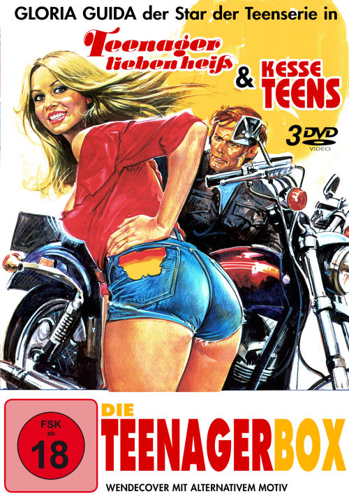 Die Teenager Box  [2 DVDs] (+ Bonus-DVD)  (DVD) (Cover 2)
