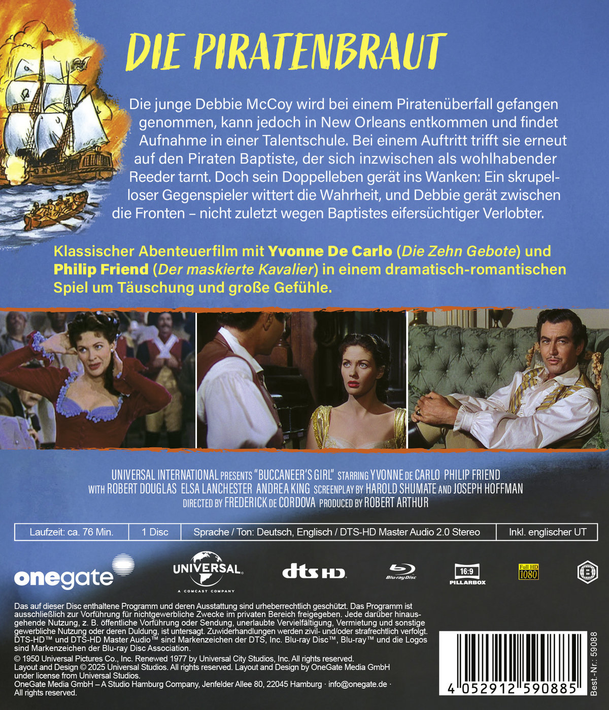 Die Piratenbraut  (Blu-ray Disc)