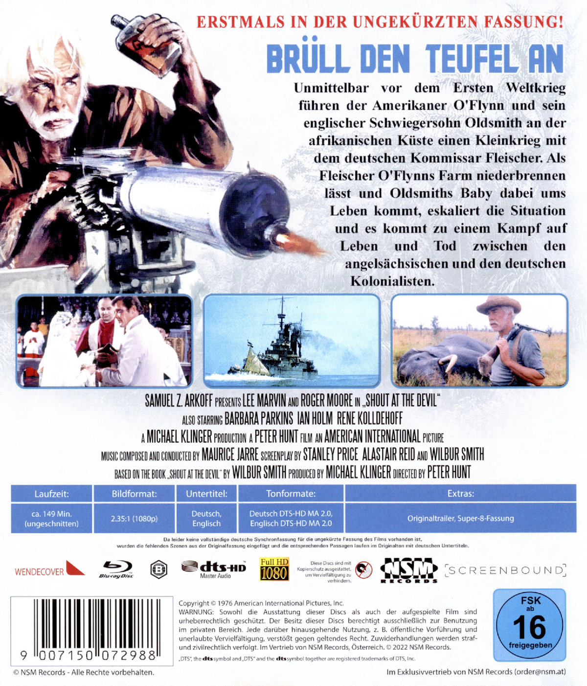 Brüll den Teufel an - Zwei wie Hund und Katz (blu-ray)