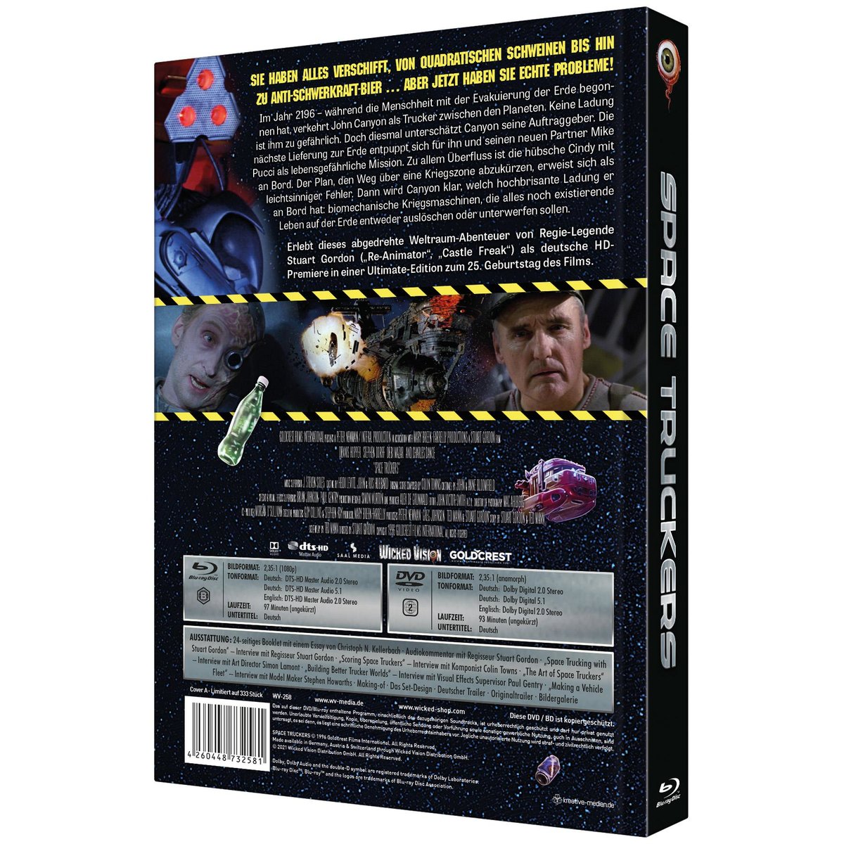 Space Truckers - Uncut Mediabook Edition (DVD+blu-ray) (A)