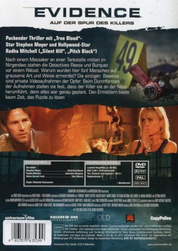 Evidence - Auf der Spur des Killers