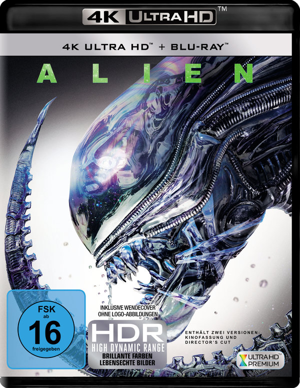 Alien 40th  (4K Ultra HD) (+ Blu-ray 2D)  (Blu-ray 4K Ultra HD)