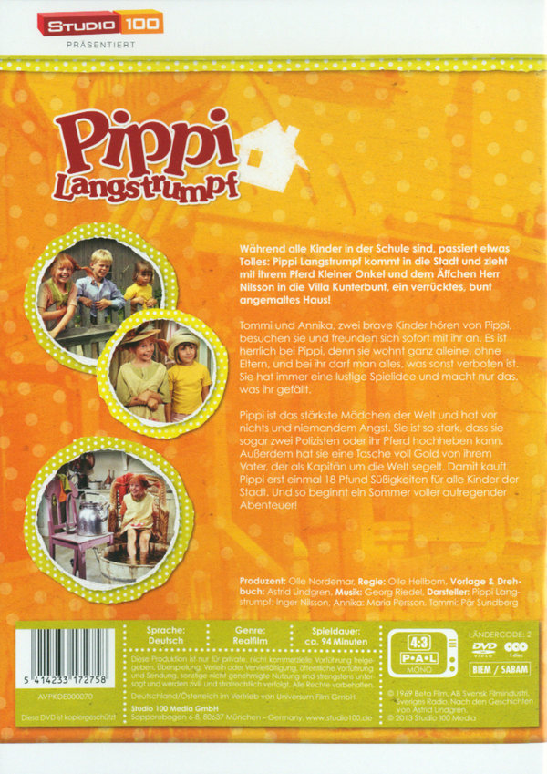 Pippi Langstrumpf  (DVD)