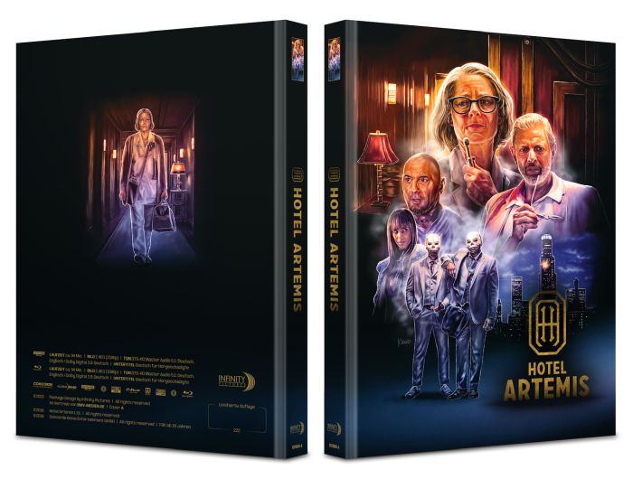 Hotel Artemis - Uncut Mediabook Edition  (4K Ultra HD+blu-ray) (A)
