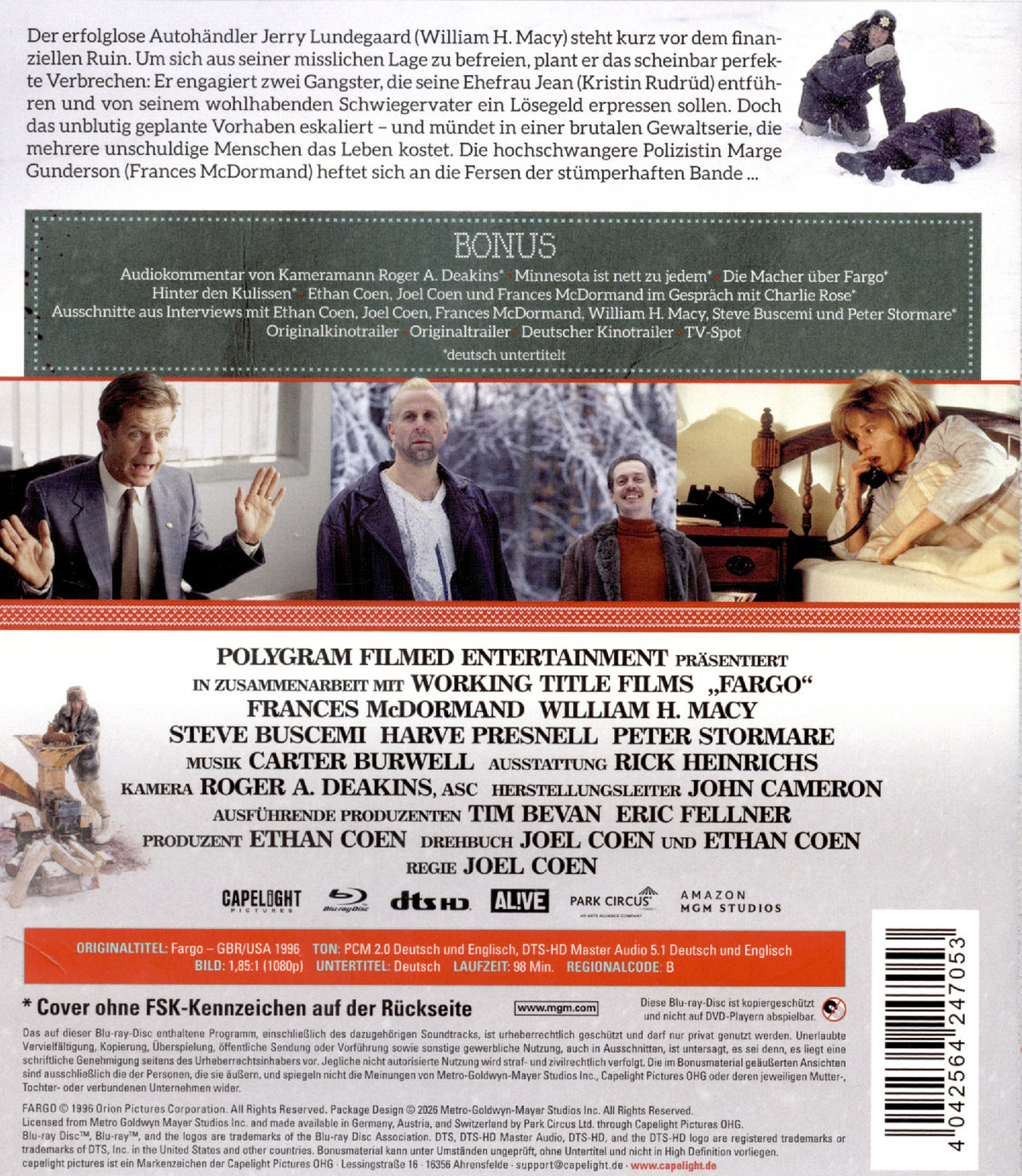 Fargo - Blutiger Schnee  (Blu-ray Disc)