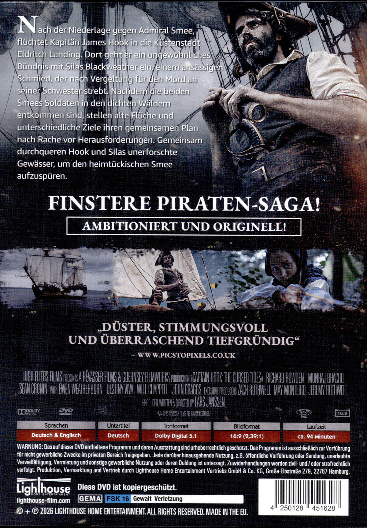 Captain Hook - The Cursed Tides  (DVD)