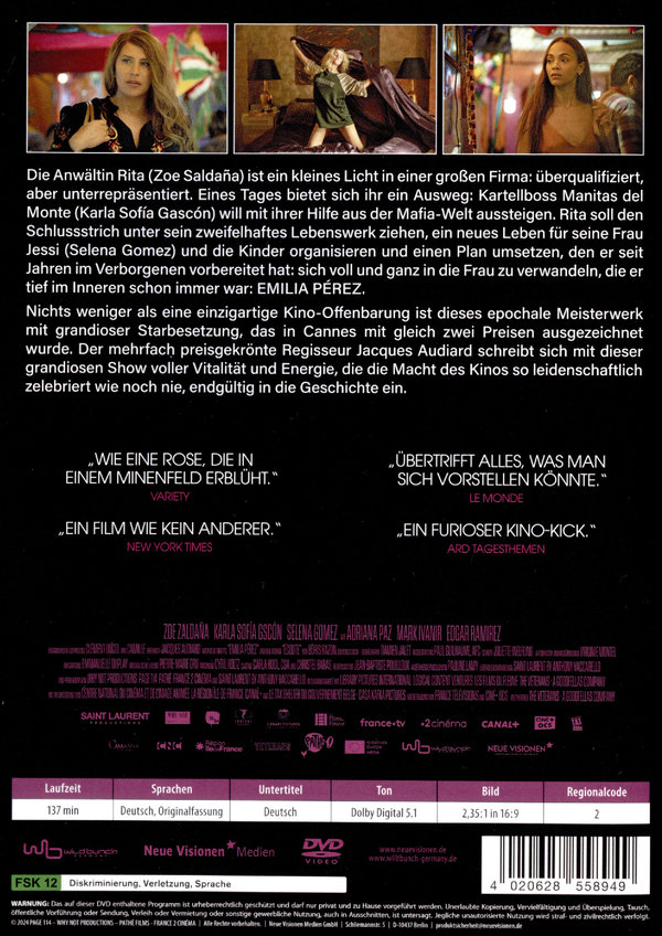 Emilia Pérez  (DVD)