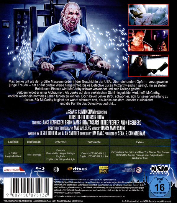 House 3 (unrated & Kinofassung) (uncut)  (Blu-ray Disc)