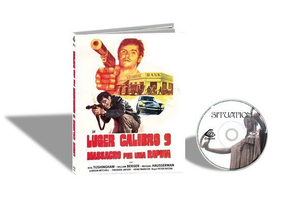 Deadline - Luger Calibro 9: Massacro per una Rapina - Uncut Mediabook Edition (blu-ray) (A)