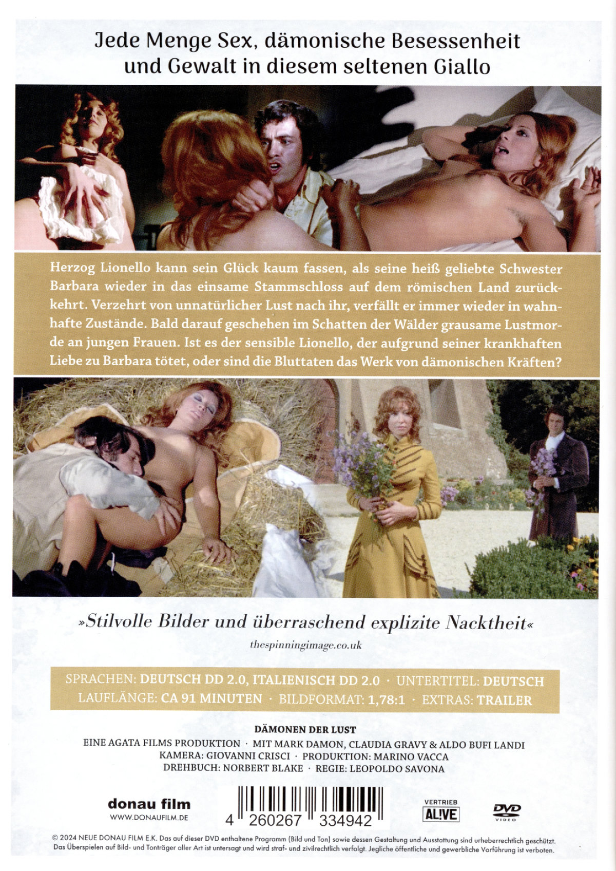 Dämonen der Lust (uncut)  (DVD)