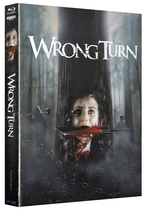 Wrong Turn 1 - Uncut Mediabook Edition  (4K Ultra HD+blu-ray) (G)