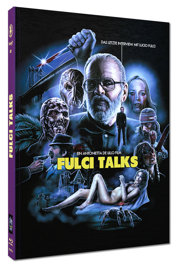 Fulci Talks - Uncut Mediabook Edition  (blu-ray) Fulci Talks - Uncut Mediabook Edition  (blu-ray)