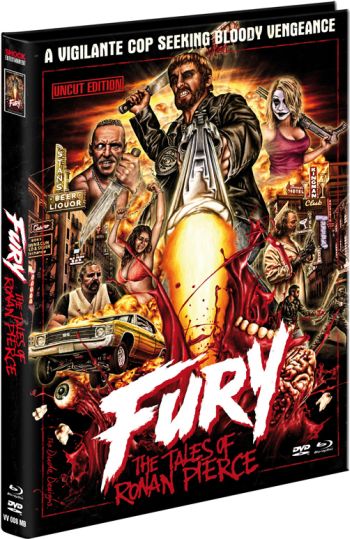 Fury - The Tales of Ronan Pierce - Uncut Mediabook Edition (DVD+blu-ray)
